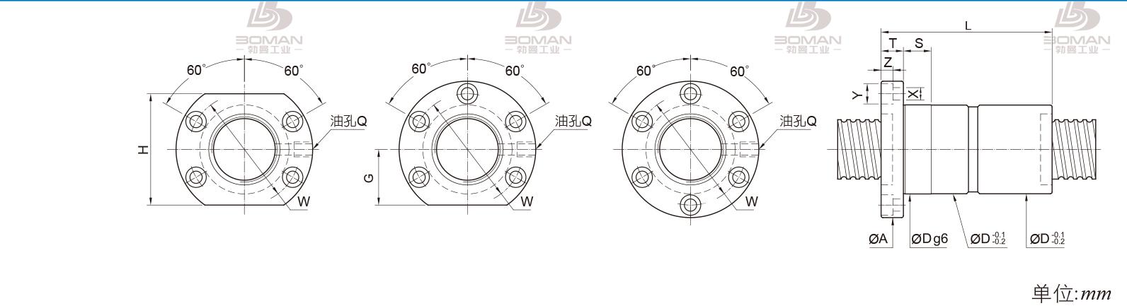 PMI FDIC4006-6 精密pmi丝杆