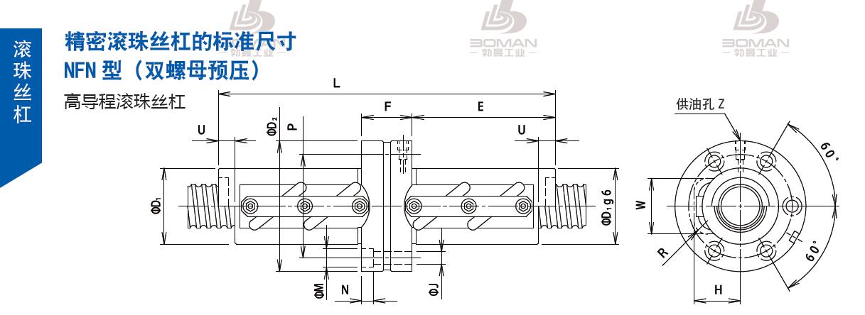 TSUBAKI 32NFNA20 tsubaki 丝杠